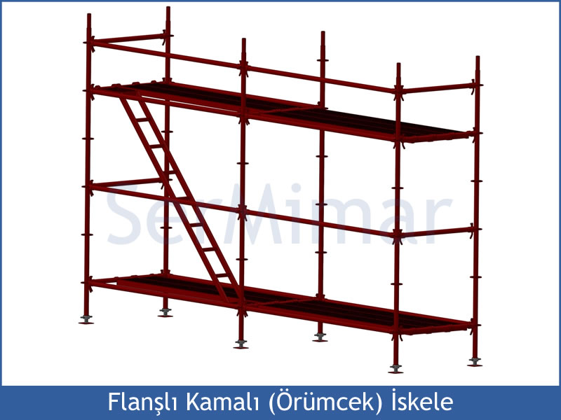 Flanşlı Kamalı İskele