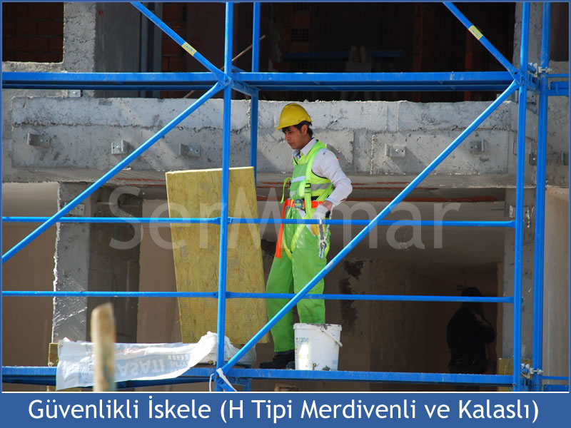 Güvenlikli İskele Uygulaması 1