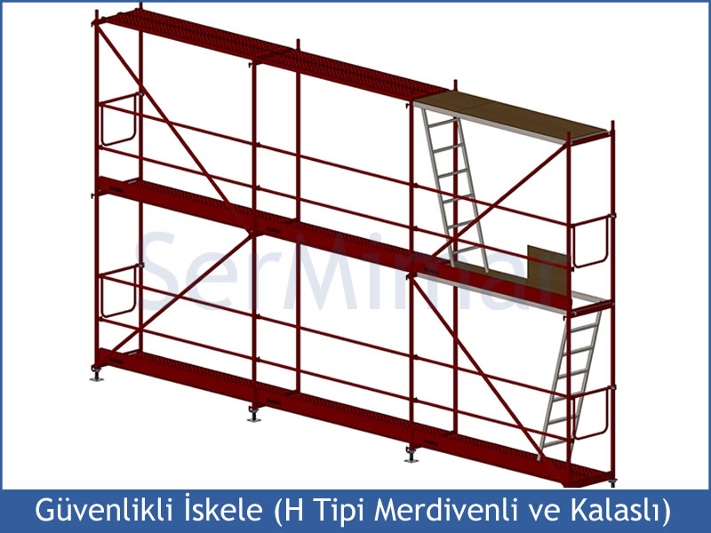 Güvenlikli İskele Uygulaması 2